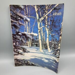 Vintage Ideals Winter 1950 Vol.7 No.1 Magazine February Poetry Art Poems